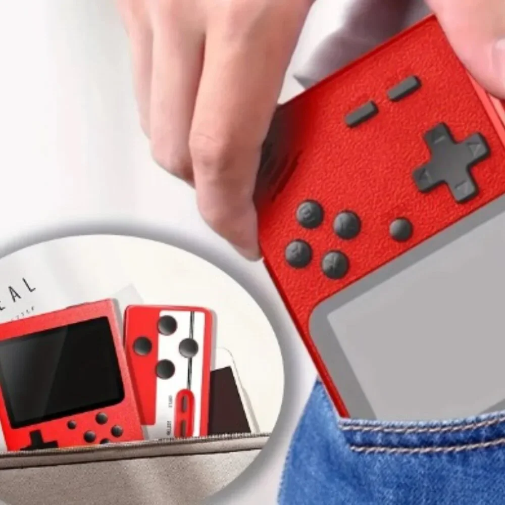 Retro Video Game Console Built-in 400 In Handheld Portable Pocket Mini Game Cons